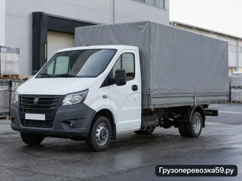 Газель · Грузовой автомобиль · 2 т — перевозчик ГАЗель и грузчики, переезды (24 часа), Пермь