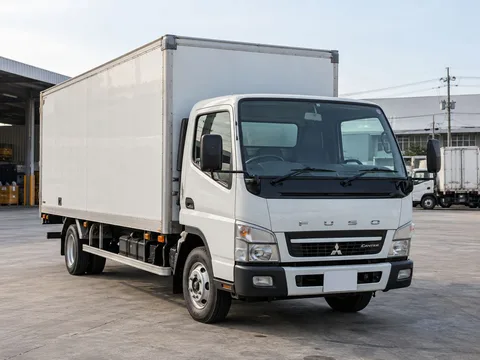 Фото перевозчика Перевозка грузов — Пермь и Пермский край: Mitsubishi Fuso Fuso 5 т · Тент · 5 т, Пермь, фото 4